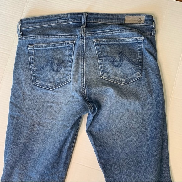 AG Adriano Goldschmied The Slit Roll-Up Distressed Jeans Size 29 - Picture 10 of 10